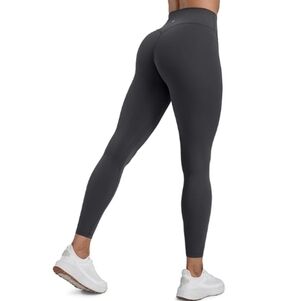High Waisted Womens Yoga Pants Secretsculpt Workout Leggings Black